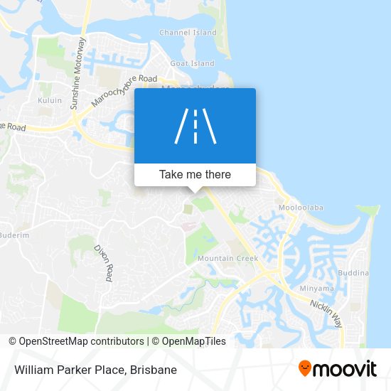 William Parker Place map