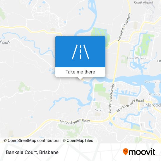 Banksia Court map