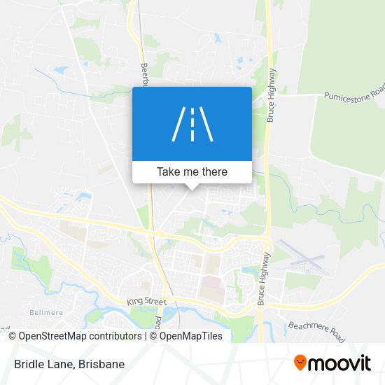 Bridle Lane map