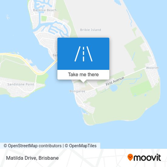 Matilda Drive map