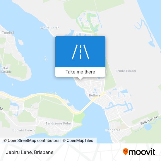 Jabiru Lane map