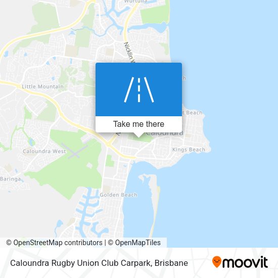 Caloundra Rugby Union Club Carpark map