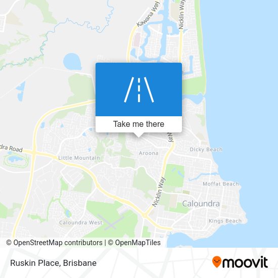 Ruskin Place map