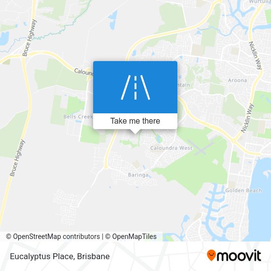 Eucalyptus Place map