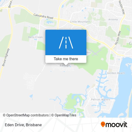 Eden Drive map