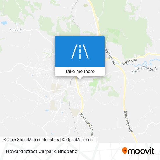 Howard Street Carpark map