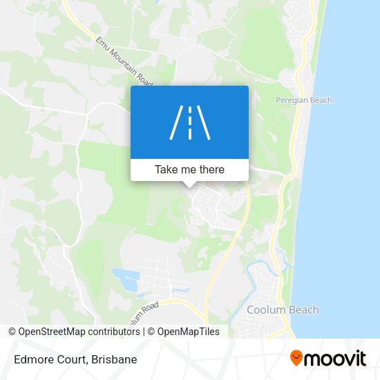 Edmore Court map