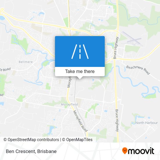Ben Crescent map
