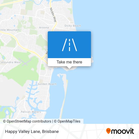 Happy Valley Lane map