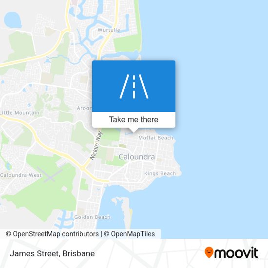 James Street map