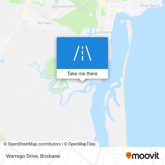 Warrego Drive map