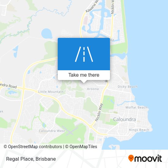Regal Place map