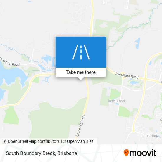 South Boundary Break map