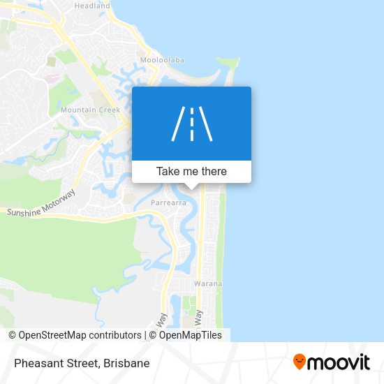 Pheasant Street map