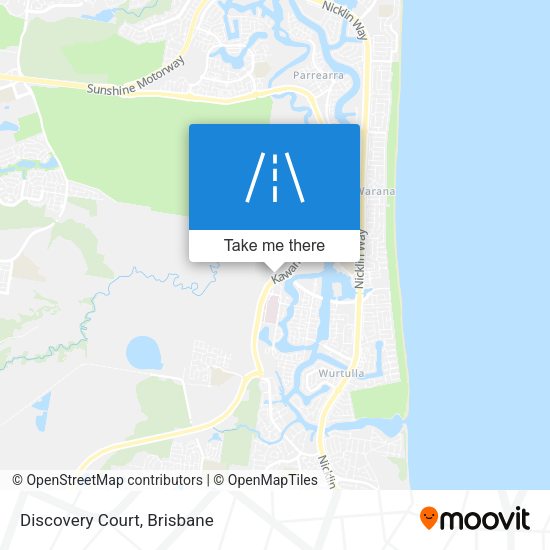 Discovery Court map