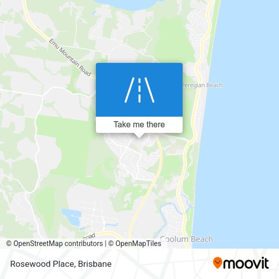 Rosewood Place map