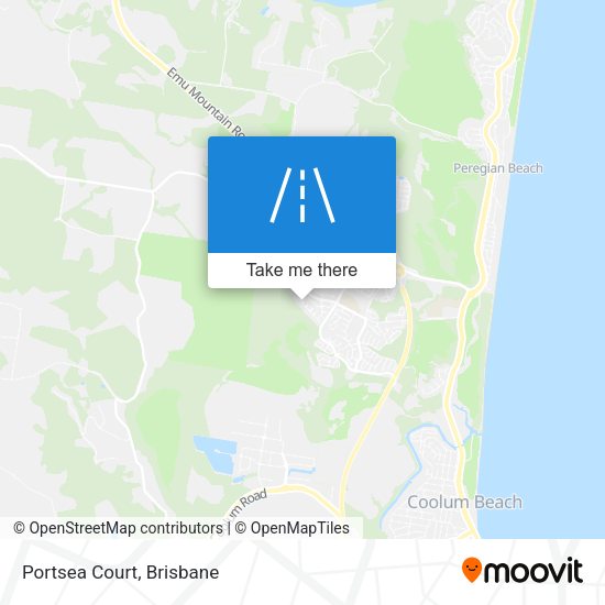 Portsea Court map
