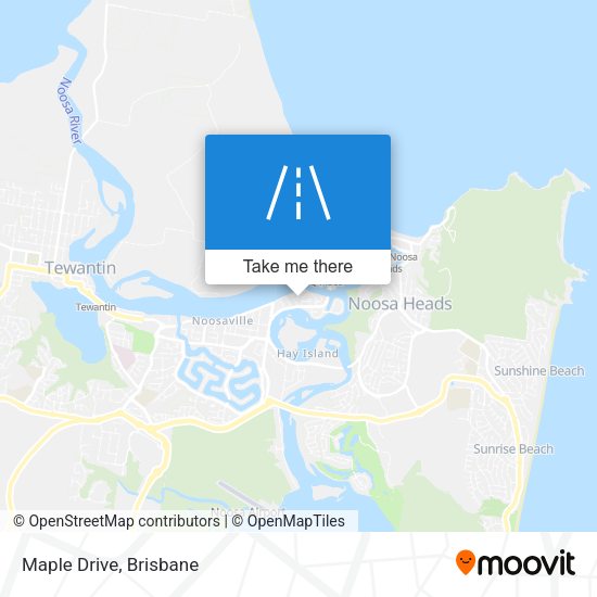 Maple Drive map