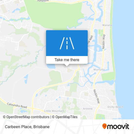 Carbeen Place map
