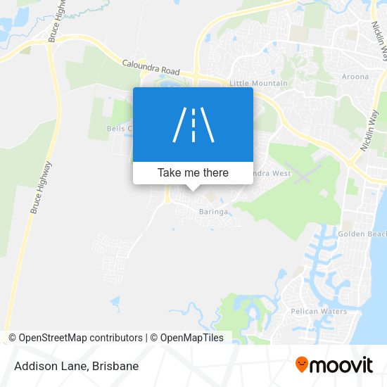 Addison Lane map