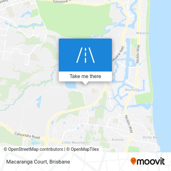Macaranga Court map