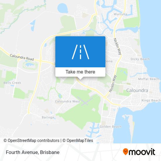 Fourth Avenue map