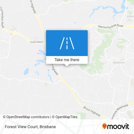 Forest View Court map