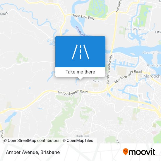 Amber Avenue map