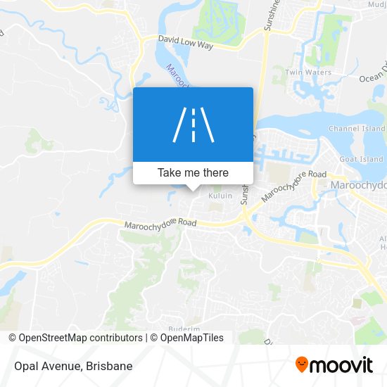 Opal Avenue map