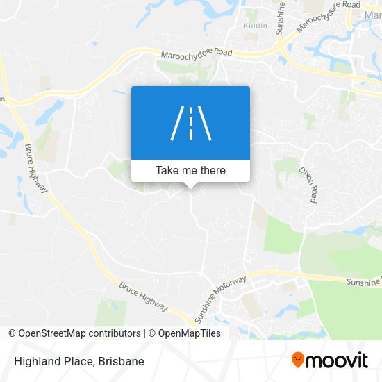 Highland Place map