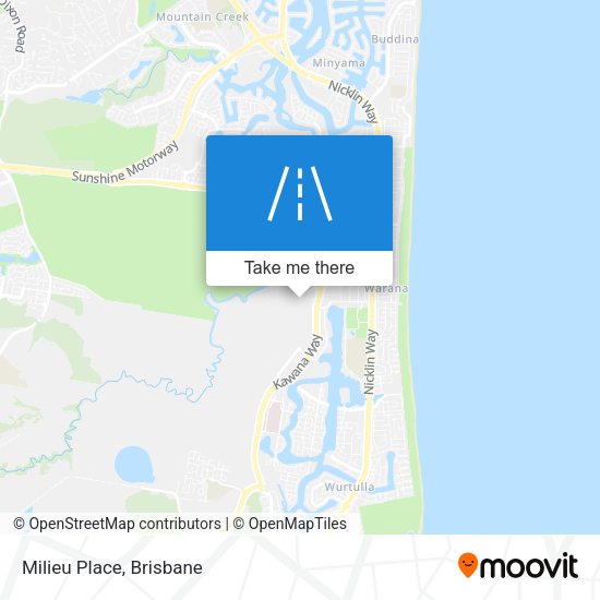 Milieu Place map
