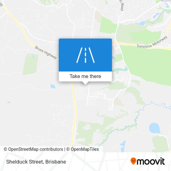 Shelduck Street map