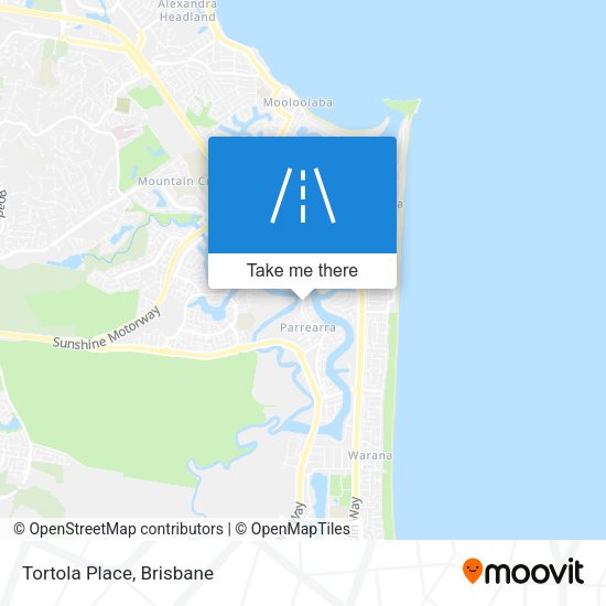 Tortola Place map