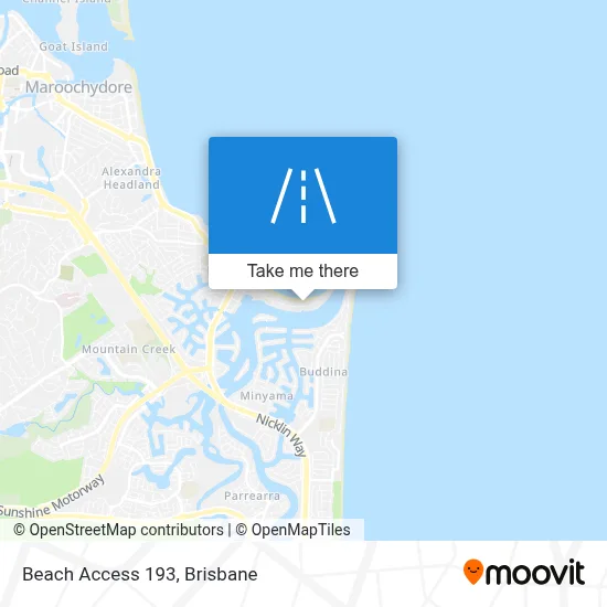 Mapa Beach Access 193