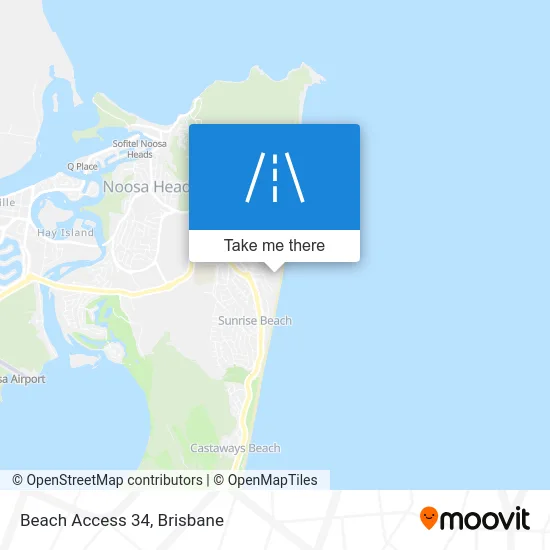 Mapa Beach Access 34