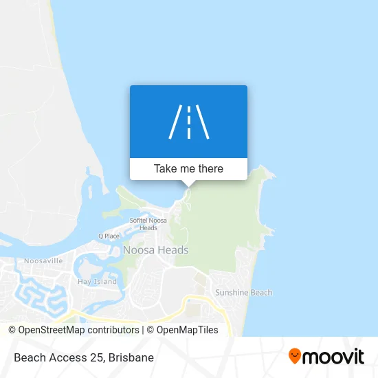 Mapa Beach Access 25