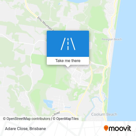 Adare Close map