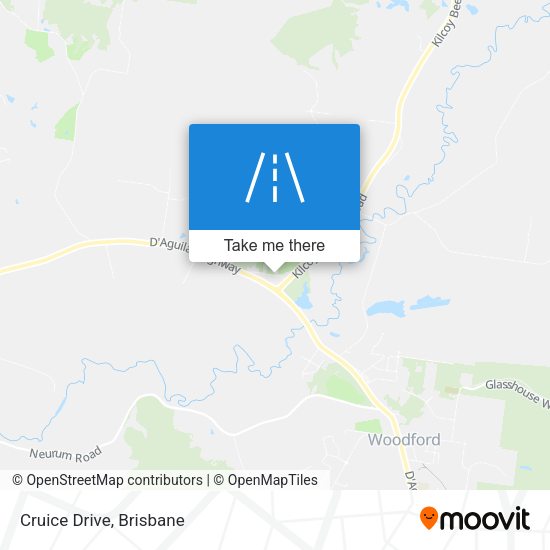 Cruice Drive map