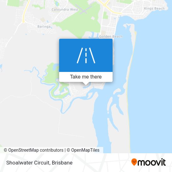 Shoalwater Circuit map