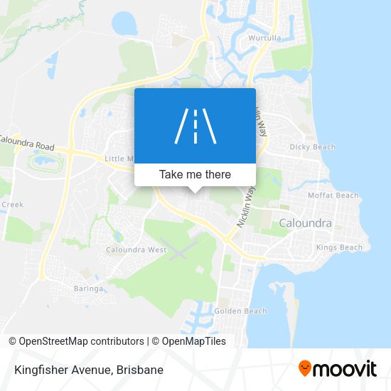 Kingfisher Avenue map