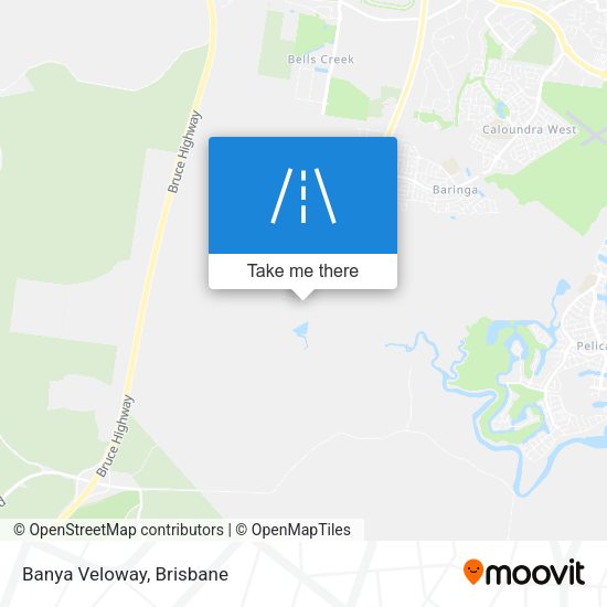 Banya Veloway map