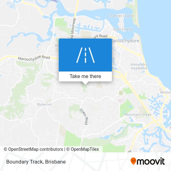 Boundary Track map