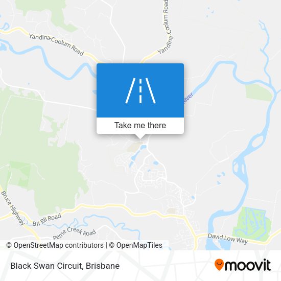 Black Swan Circuit map