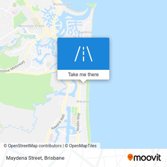 Maydena Street map