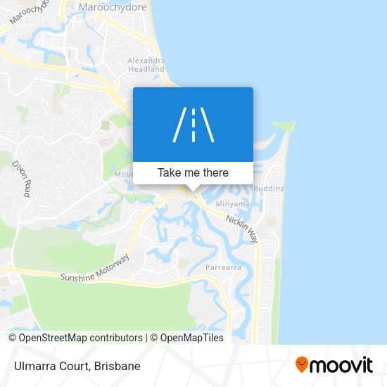 Ulmarra Court map
