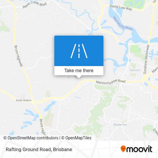 Rafting Ground Road map