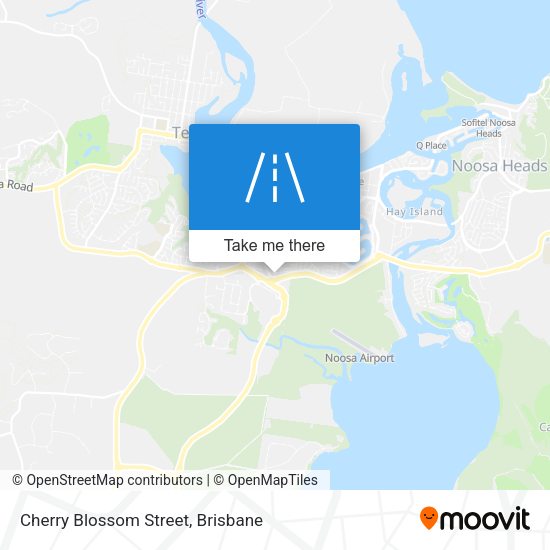 Cherry Blossom Street map