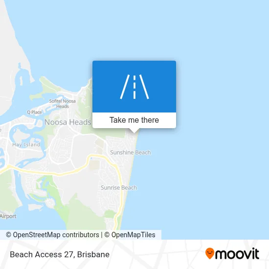 Mapa Beach Access 27