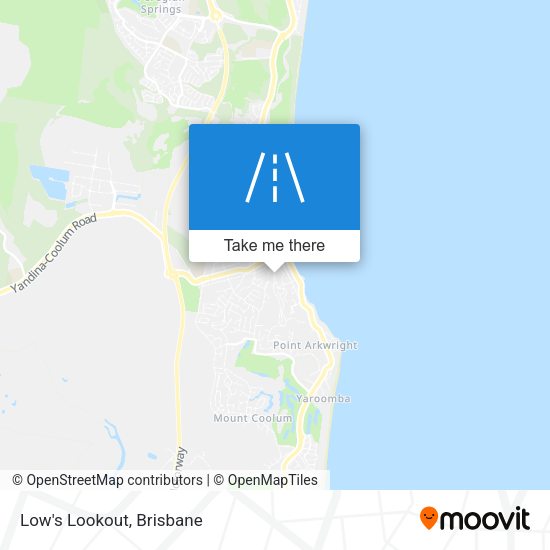 Low's Lookout map