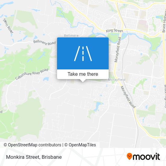 Monkira Street map